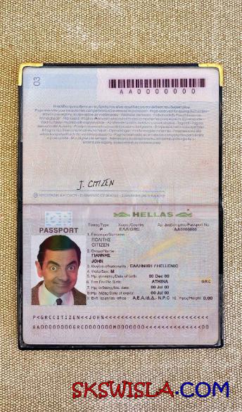 Grecja zdjęcie do paszportu pliki PSD, skan i fotografowany obraz